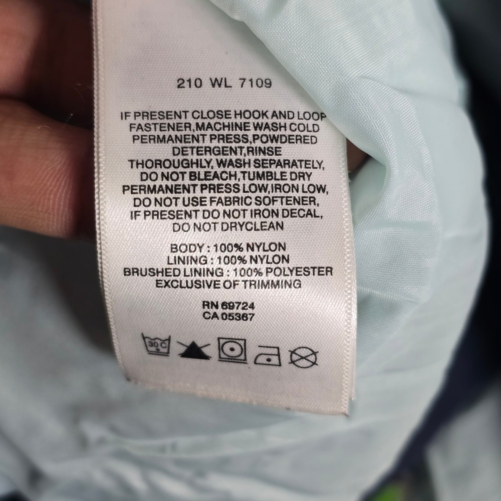 Columbia Omni Tech‎ Waterproof Breathable Hooded Jacket Women's Size S Blue - Picture 9 of 10